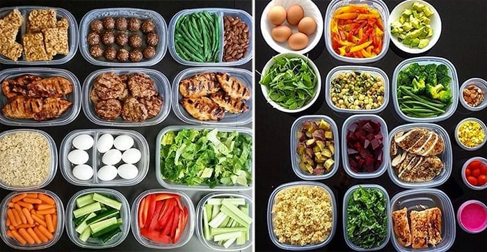 Buffet meal prep