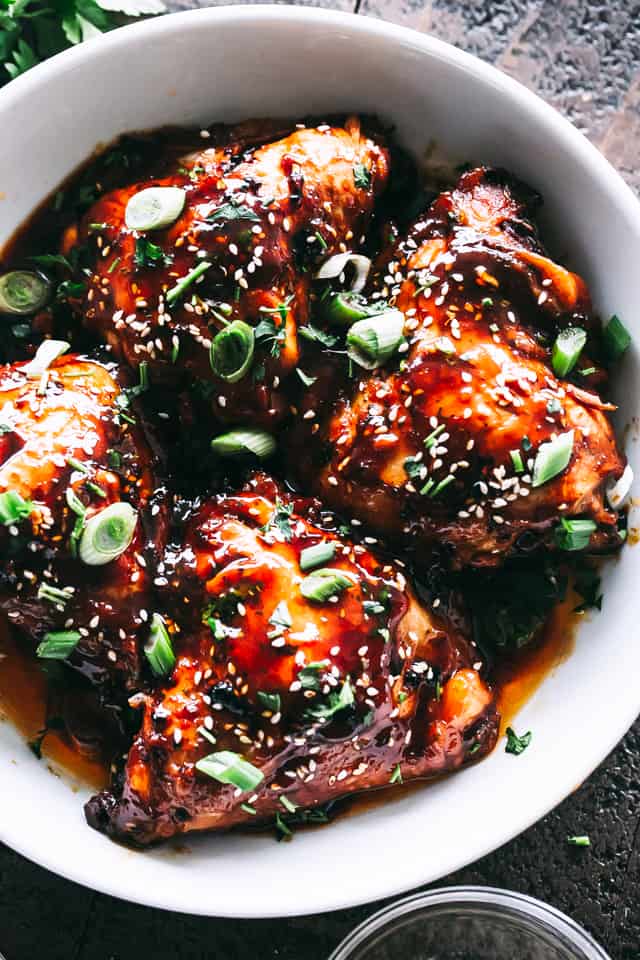 Instant Pot Honey Garlic Chicken Thighs