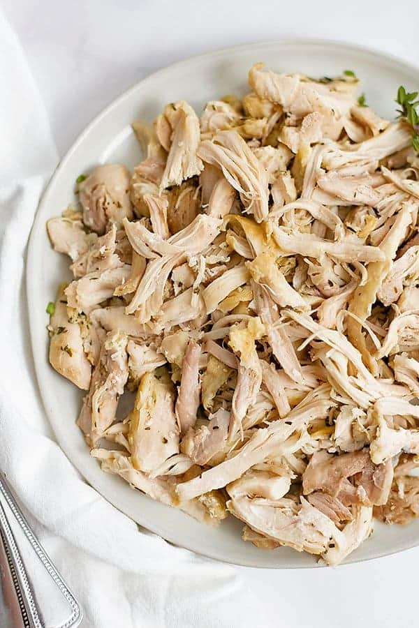 nstant Pot Shredded Chicken Thighs