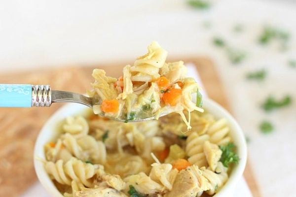 Instant Pot Chicken Noodle Soup 