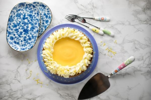 Lemon Ginger Instant Pot Cheesecake 