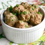 Instant Pot Swedish Meatballs & Mushroom Gravy