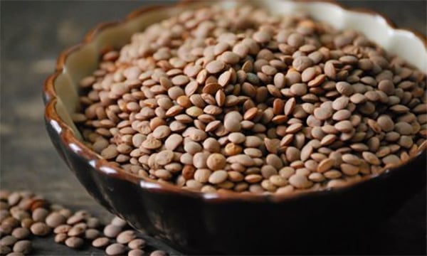 Brown lentils instant pot