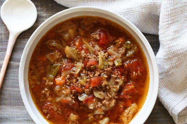 Instant Pot Chunky Cabbage Soup