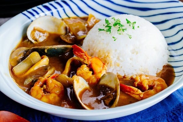 Japanese Seafood Instant Pot Curry 