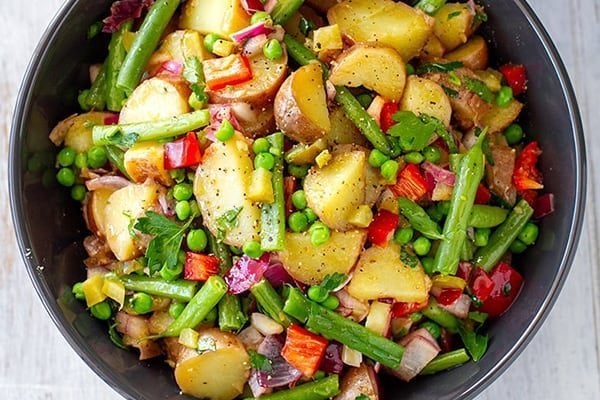 Instant Pot Potato Salad With Tangy Vinaigrette (Vegan, Gluten-Free) 