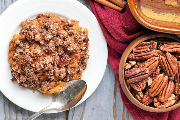 Paleo sweet potato casserole in Instant Pot