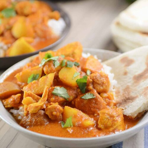 Butter Chicken and Potato Curry