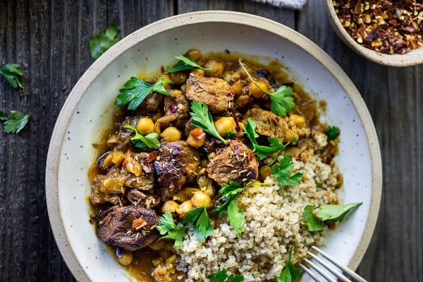 Instant Pot Middle Eastern Lamb Stew 