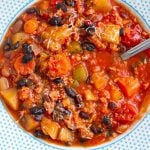 Italian Instant Pot Bean & Pork Stew