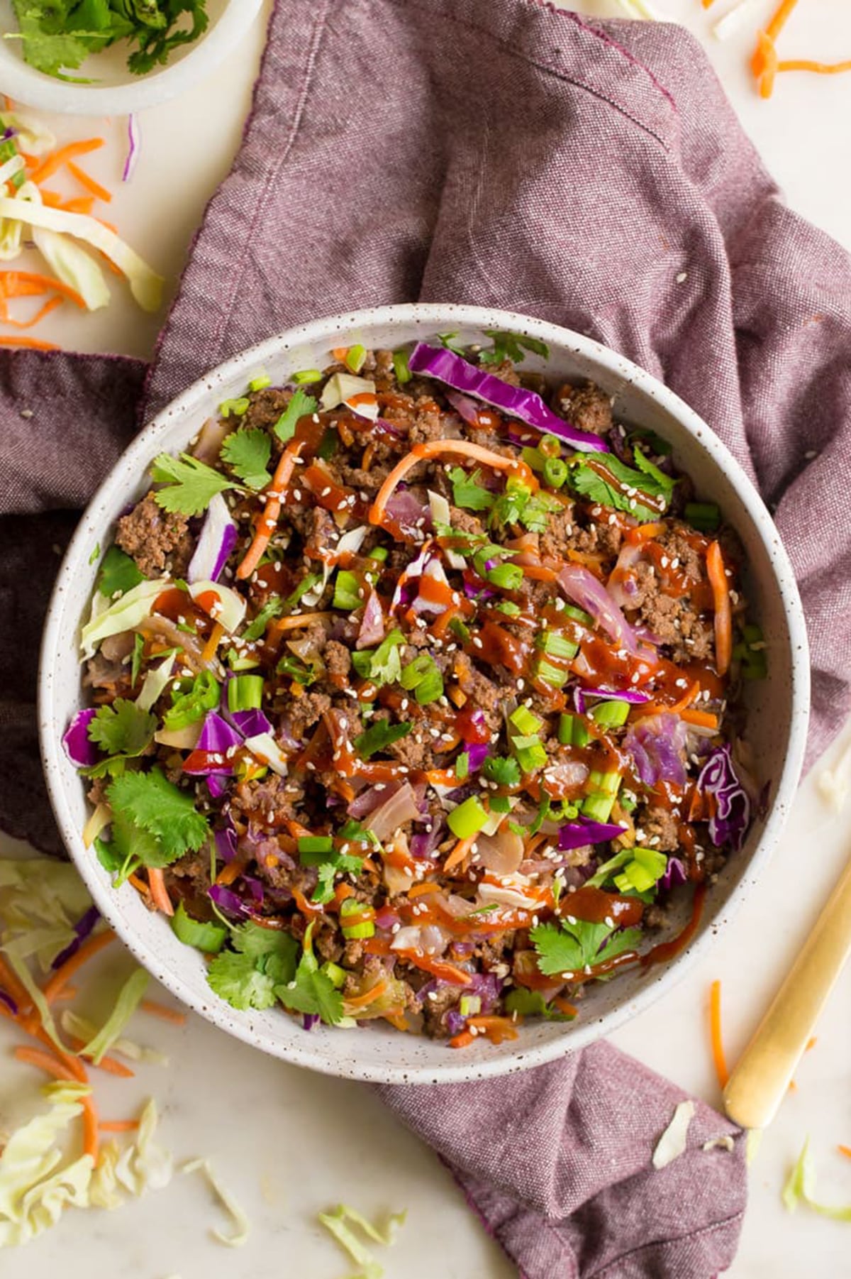 Instant Pot Egg Roll in a Bowl 