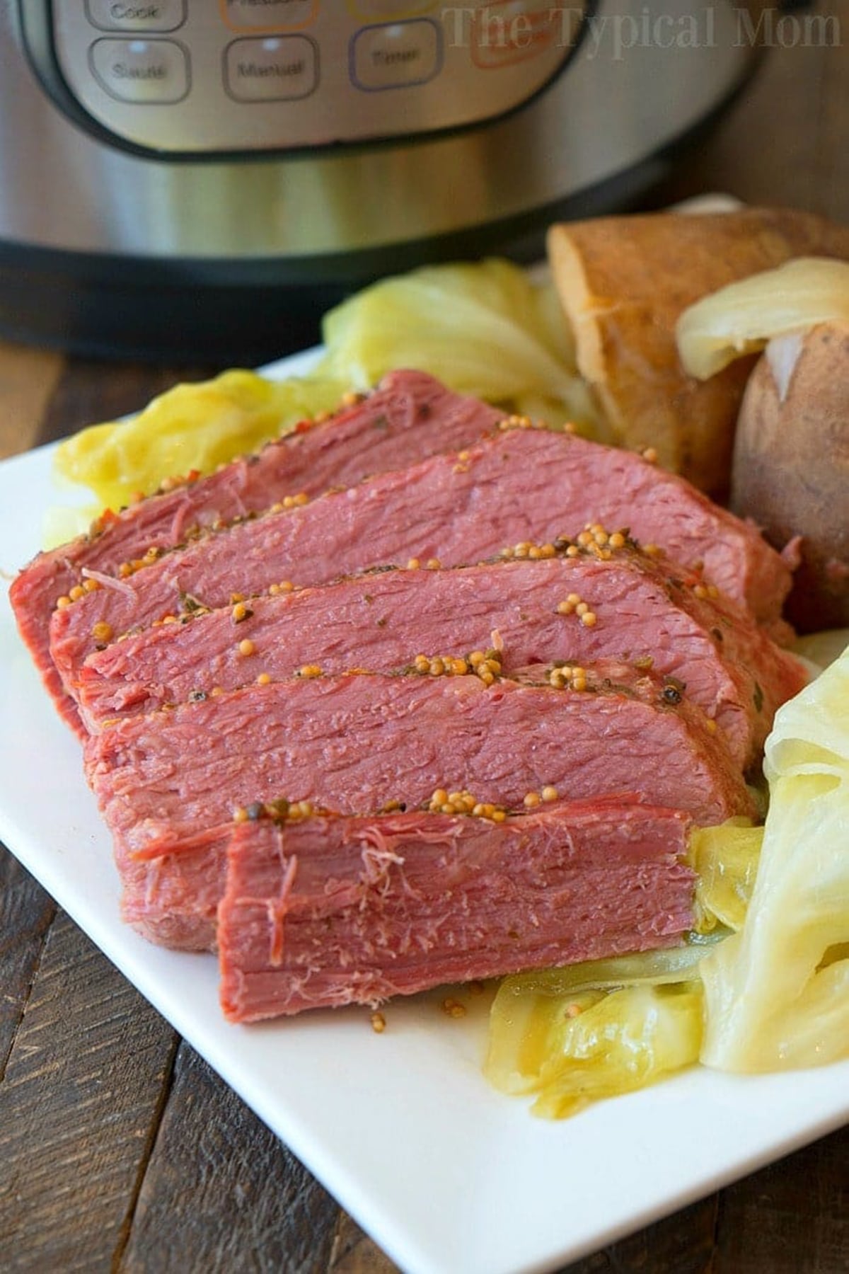 Instant Pot Corned Beef & Cabbage 