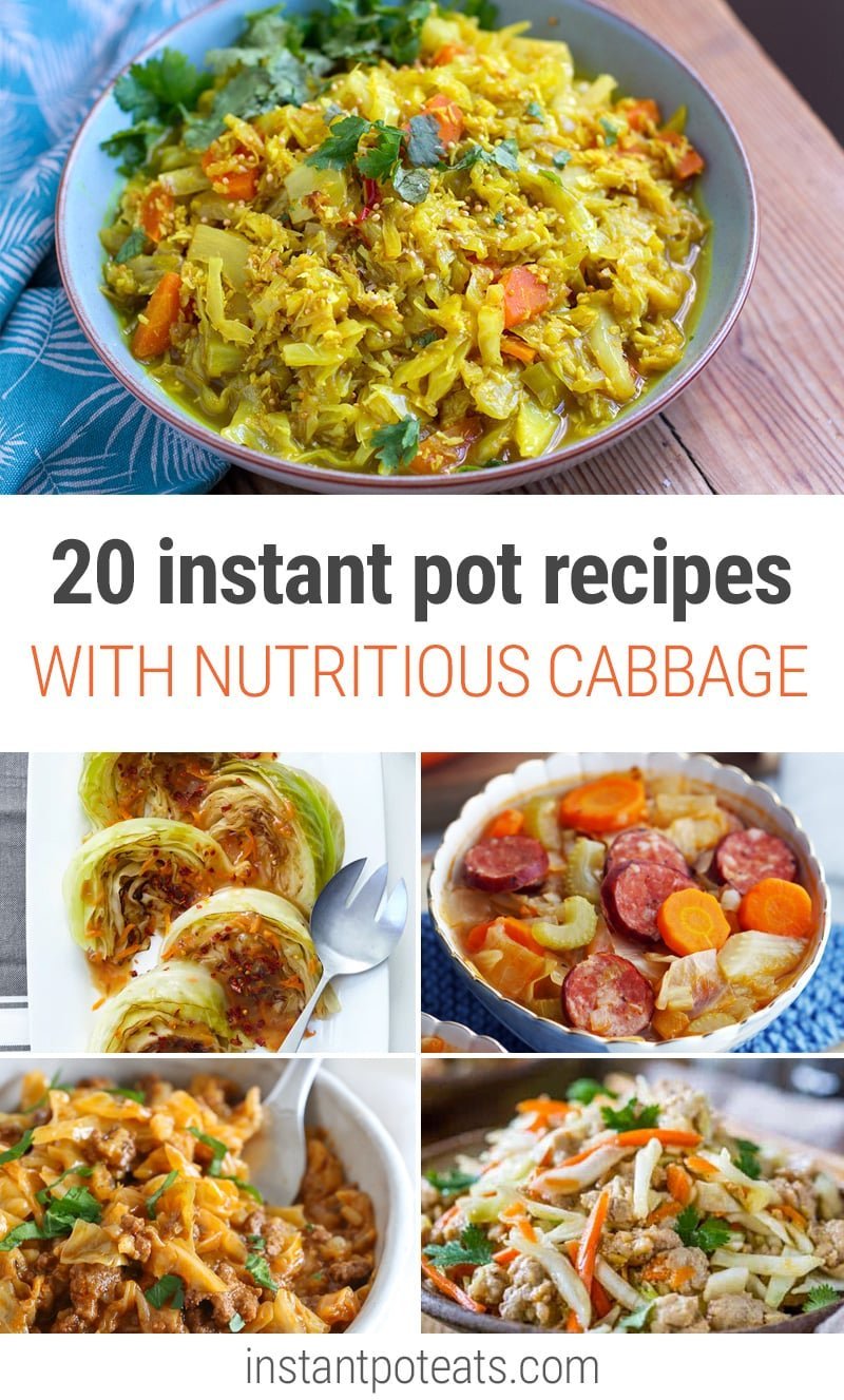 Instant Pot Cabbage Recipes You Will Love (Vegan, Paleo, Keto)