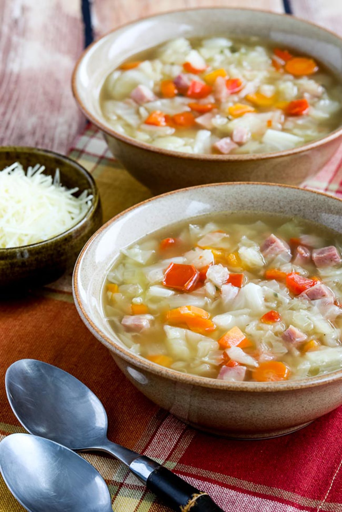 Low-Carb Ham & Cabbage Soup