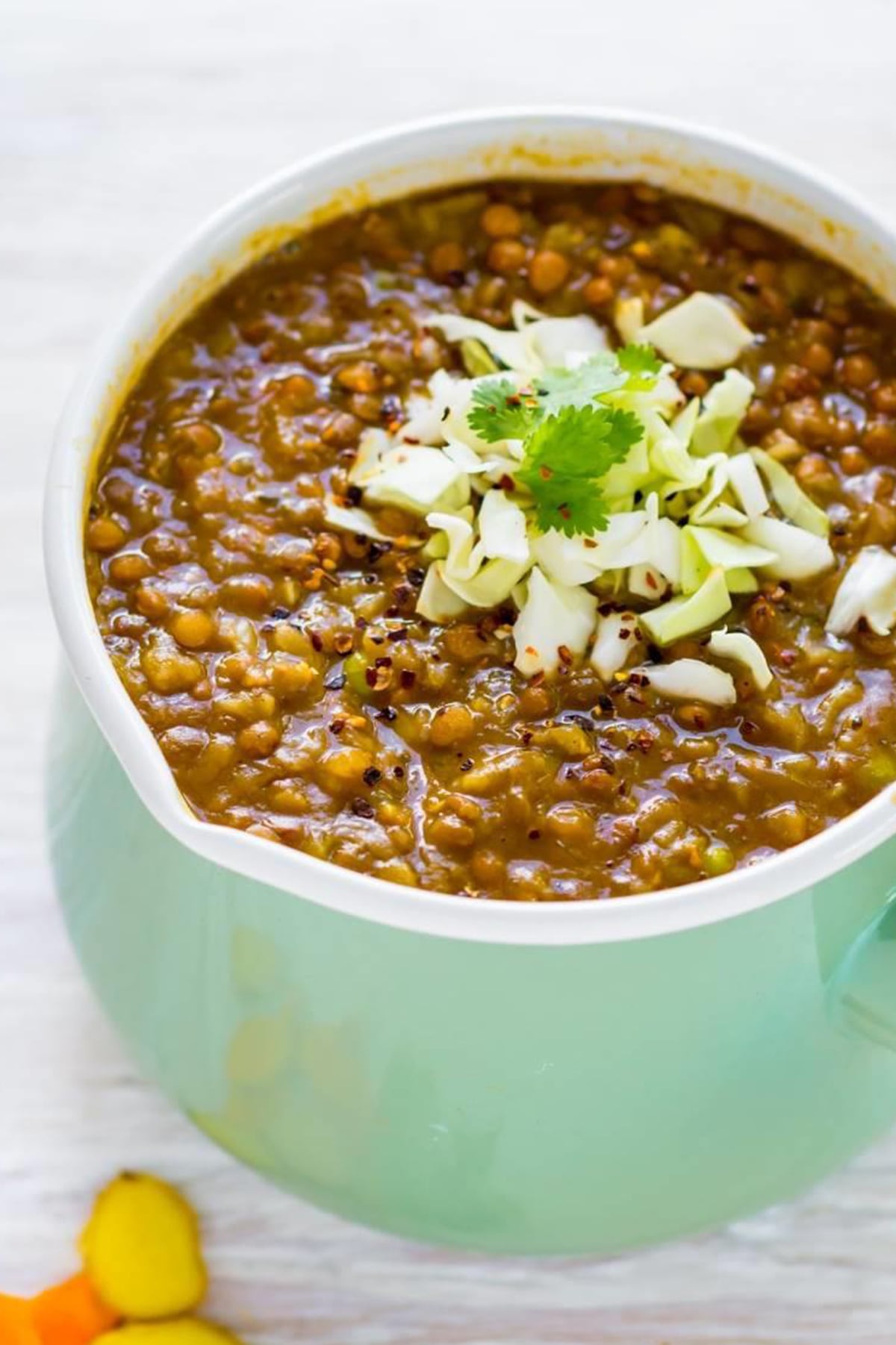 Cabbage & Lentil Soup 