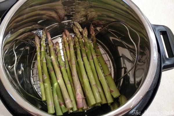 Steaming Veggies on Trivet