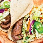 Instant Pot Vietnamese Beef Tacos