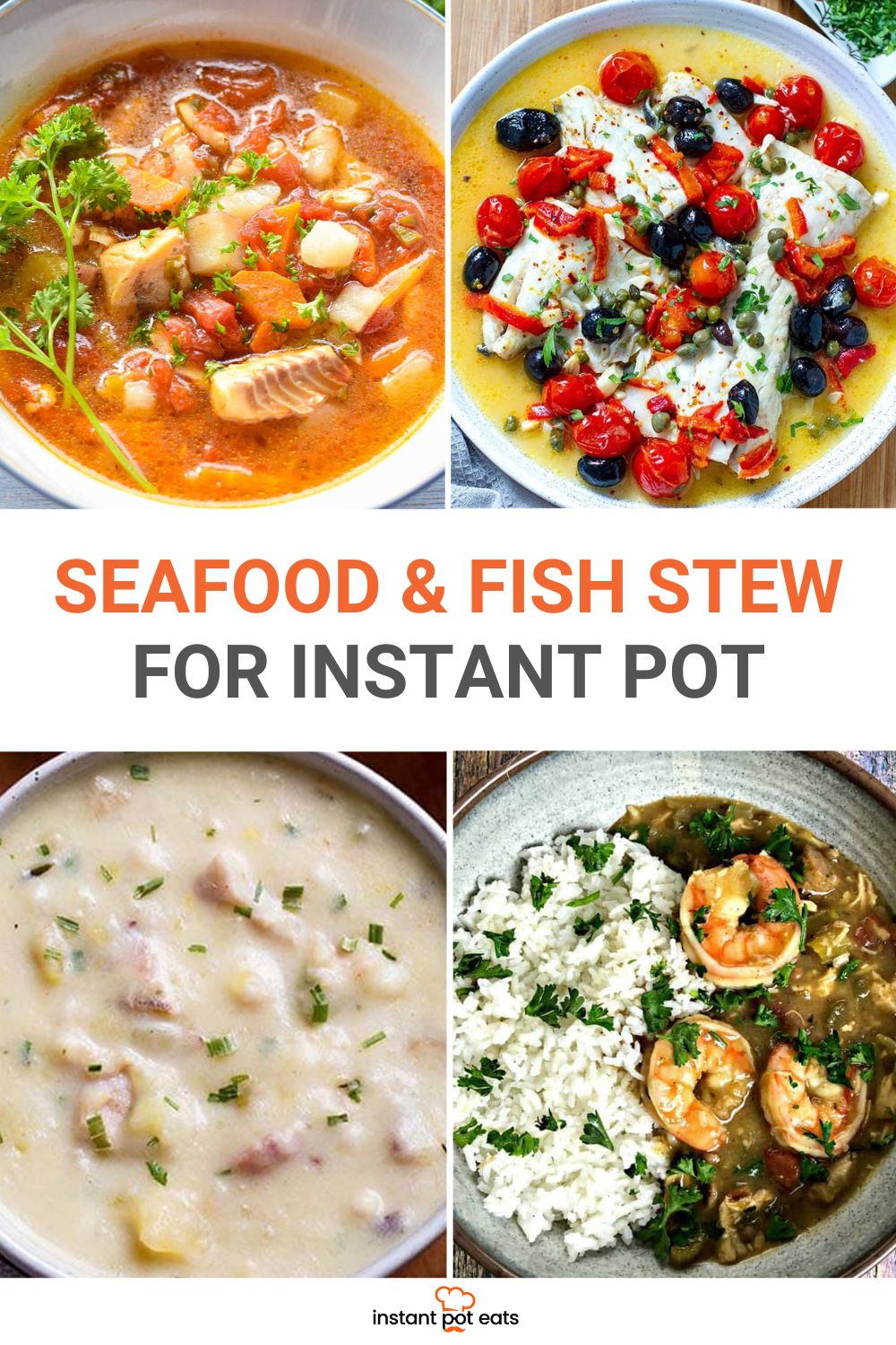 Instant Pot Seafood & Fish Stew Recipes