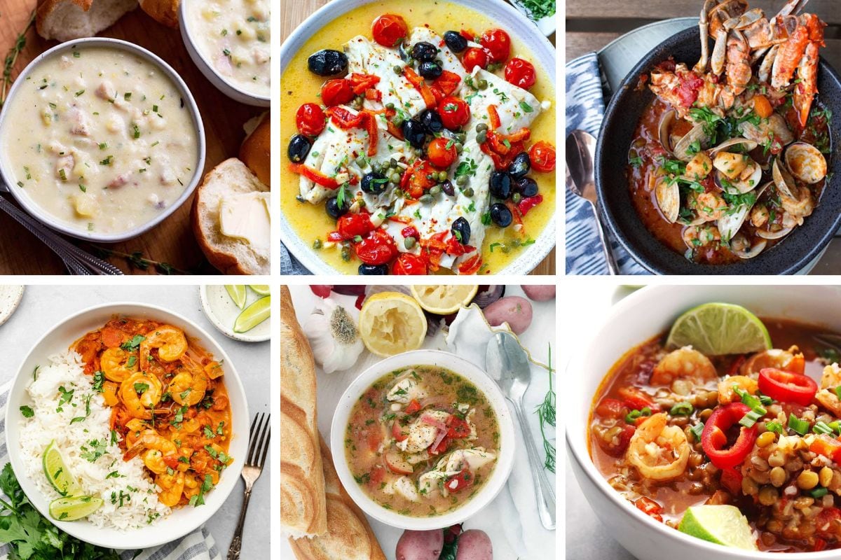 Instant Pot Seafood & Fish Stew Recipes