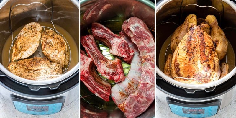 Instant Pot Trivet Uses Meat & Poultry