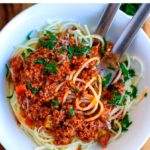 Instant Pot Spaghetti Bolognese Sauce Recipe