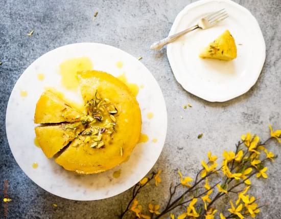 Instant Pot Orange Cake With Semolina