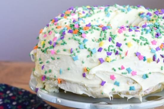 Instant Pot Funfetti Cake