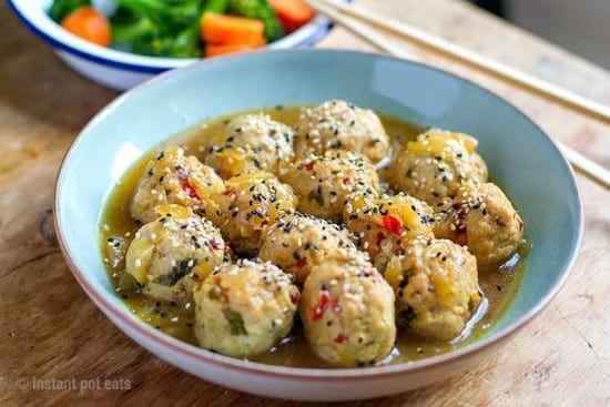 Japanese Turkey Meatballs 