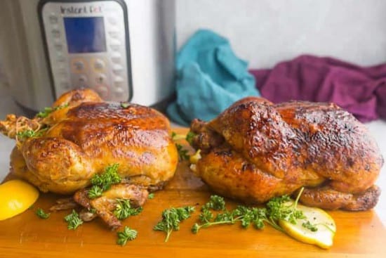 Instant Pot Whole Rotisserie Chicken 