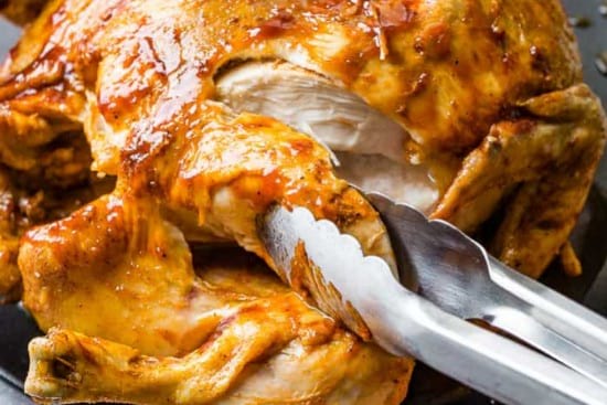 Instant Pot BBQ Whole Chicken 