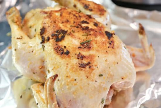 Instant Pot Lemon & Rosemary Chicken 