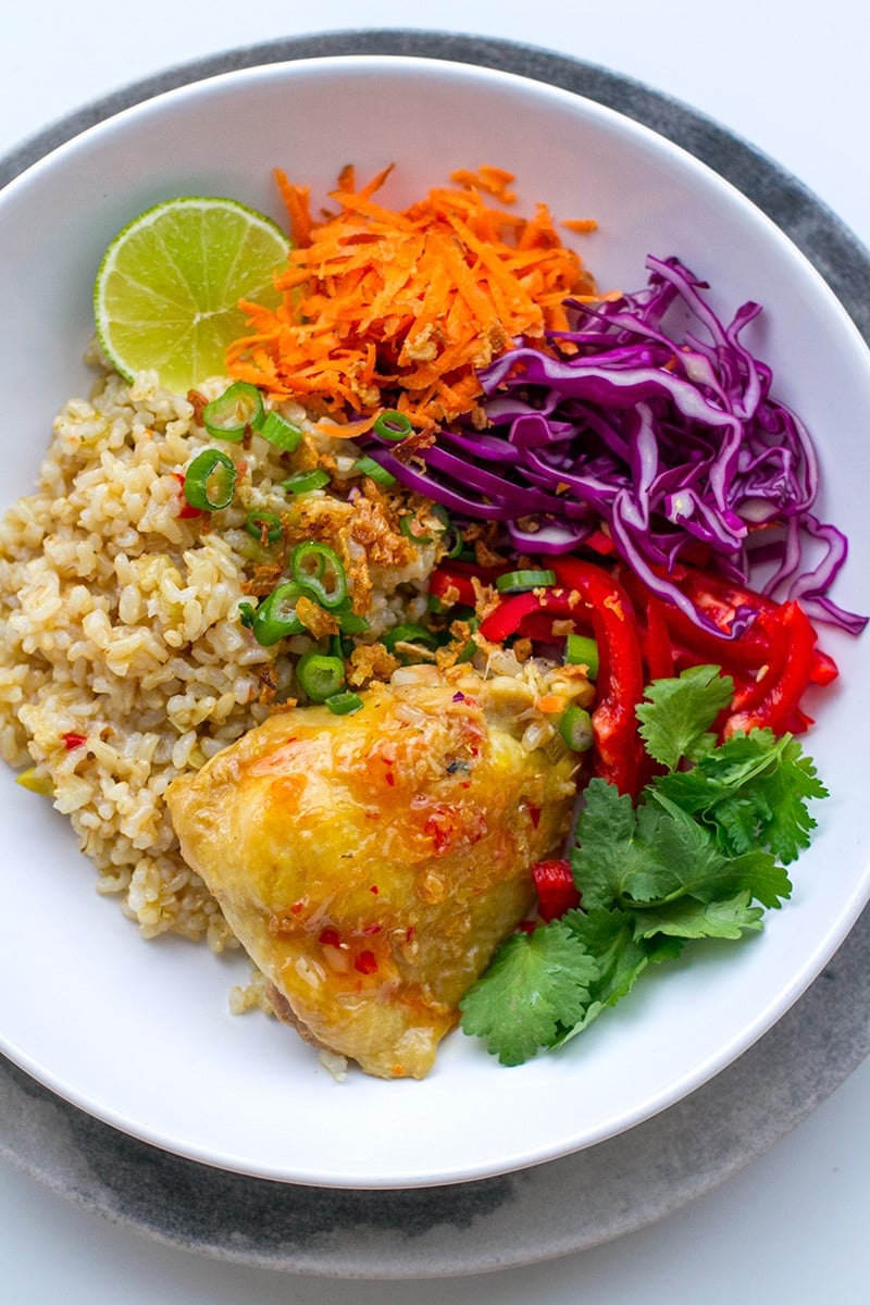 Instant Pot Chicken & Brown Rice Recipe