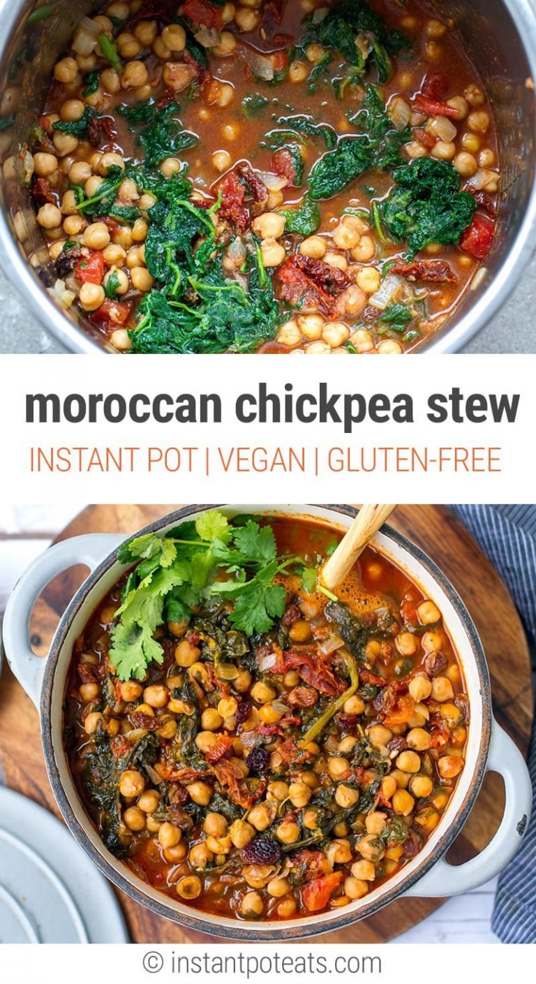 Moroccan-Style Instant Pot Chickpea Stew