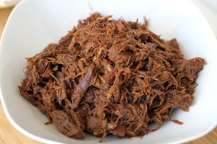 Instant Pot BBQ shredded beef