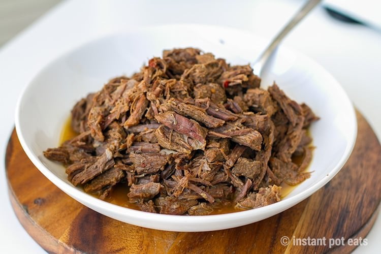 Instant Pot Shredded Beef (Paleo, Whole30, Keto, Gluten-free)