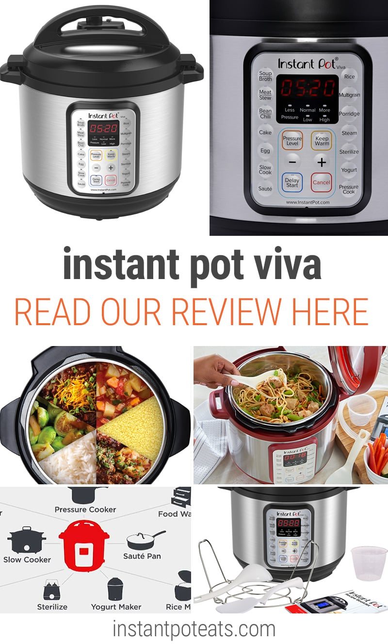 Learn about the latest model Instant Pot Viva in our latest review post. 