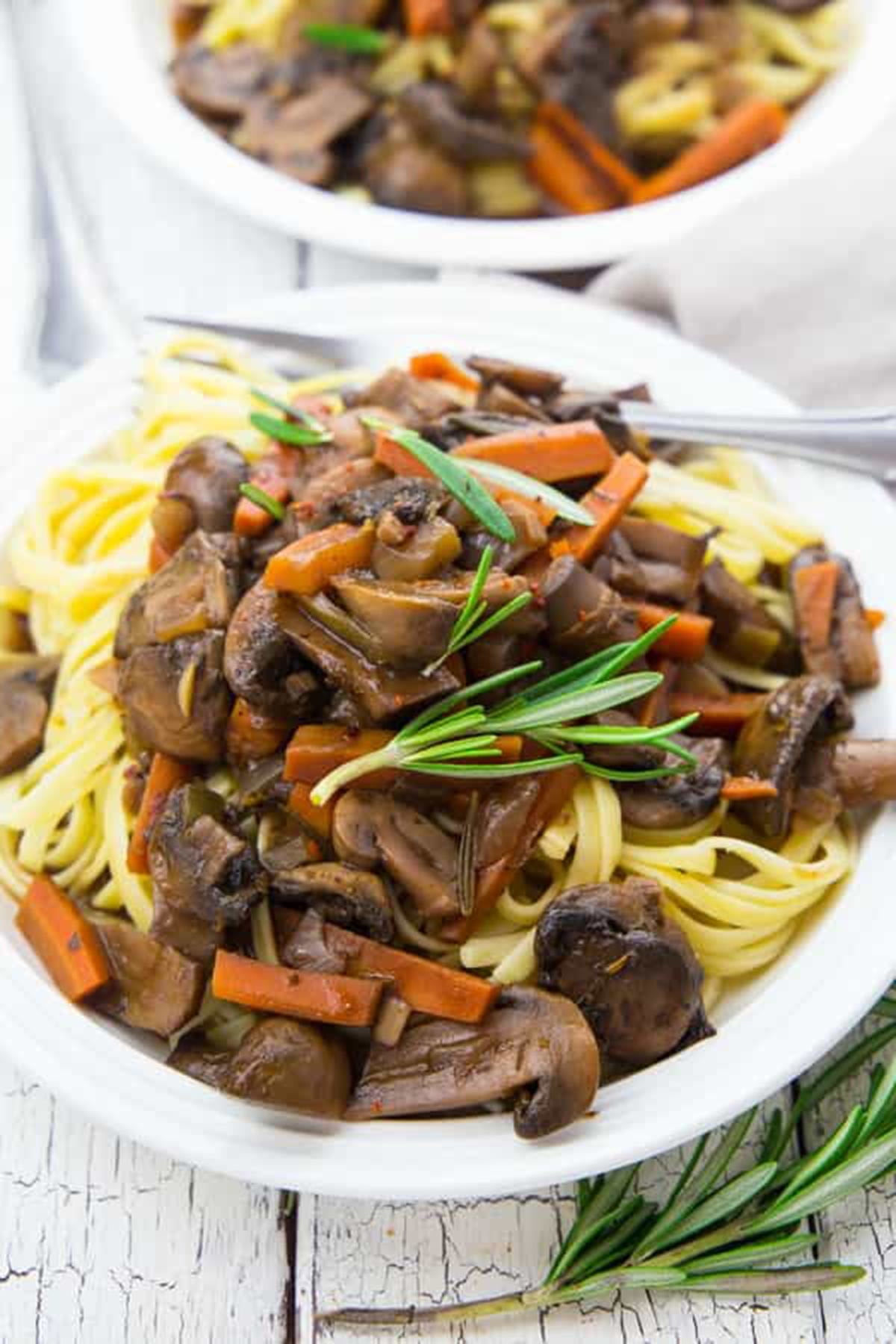 Instant Pot Mushroom Bourguignon 