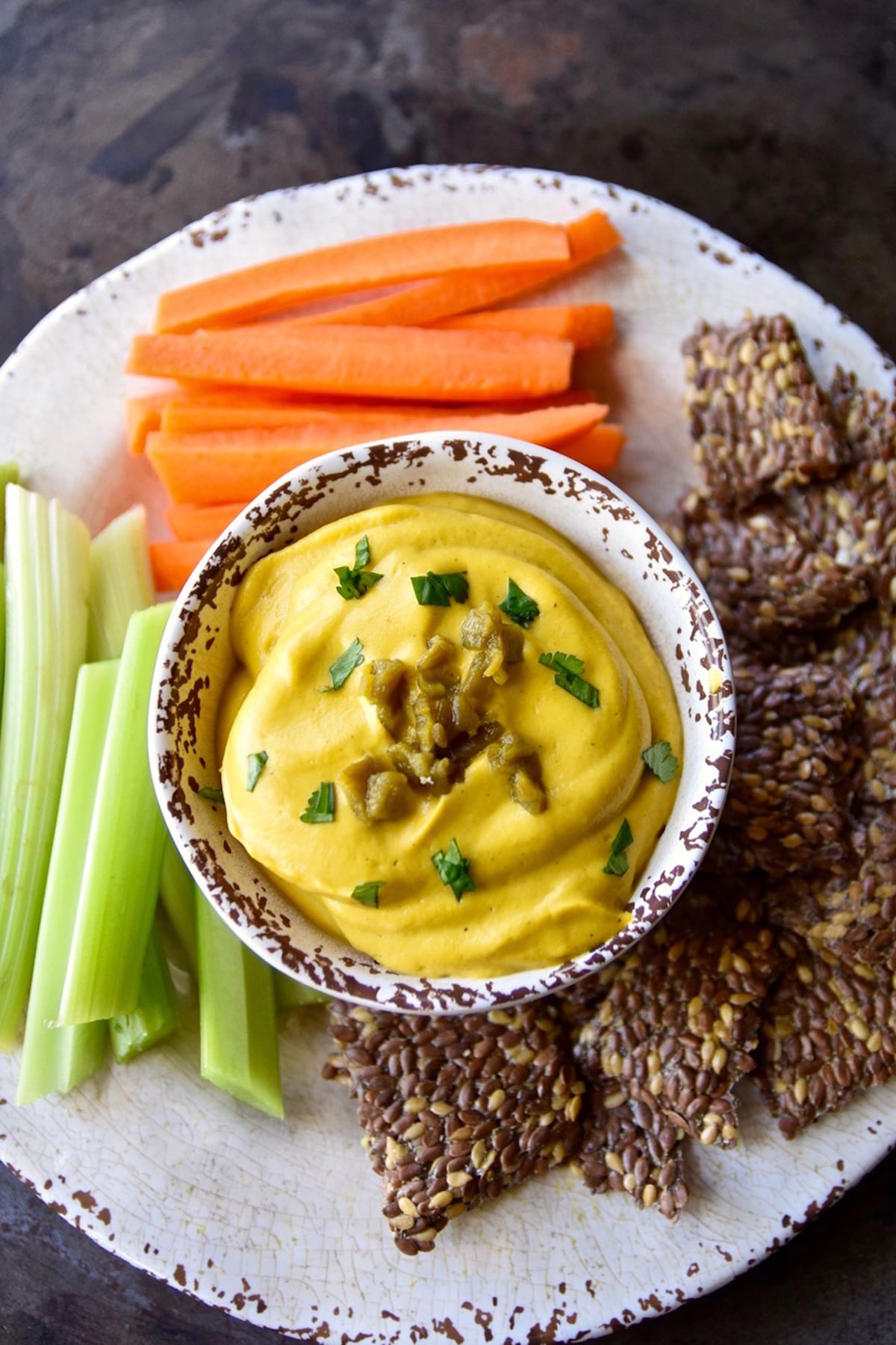 Vegan Cauliflower Queso In The Instant Pot 