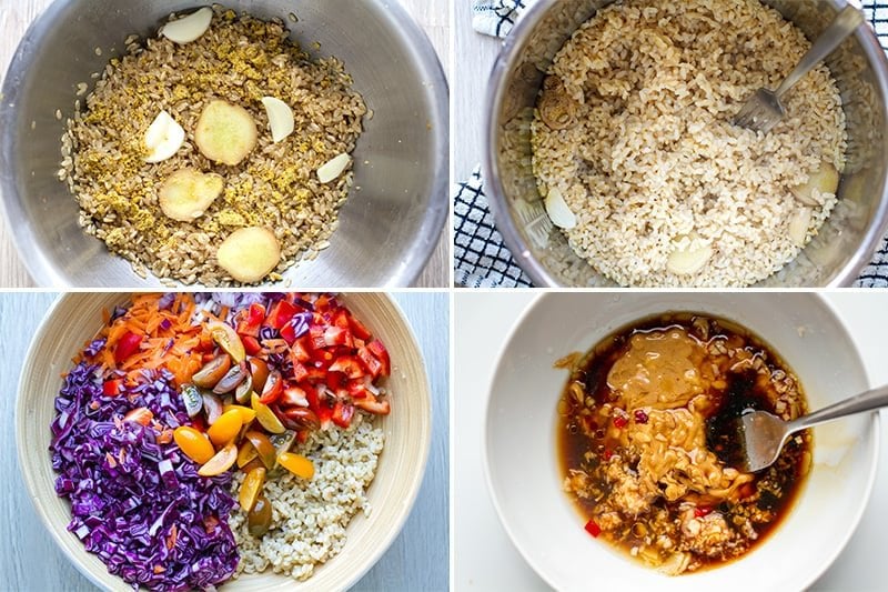 How to make Instant Pot brown rice and turn it into a delicious, healthy salad