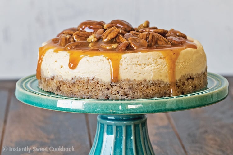 Instant Pot Caramel Cheesecake