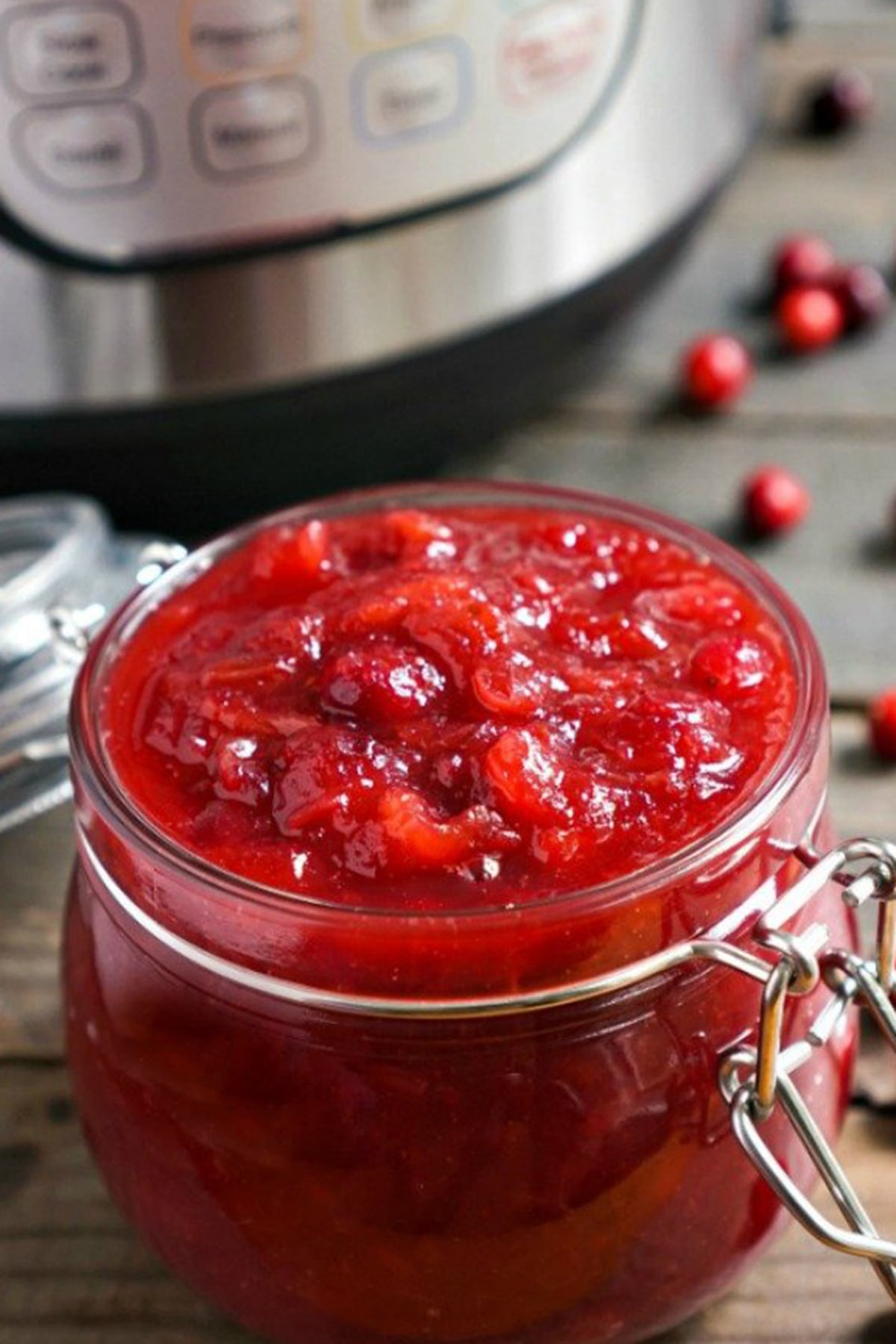 Instant Pot Cranberry Sauce 