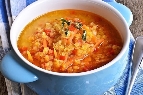 Instant Pot Lentil Soup (Vegan, Gluten-Free)