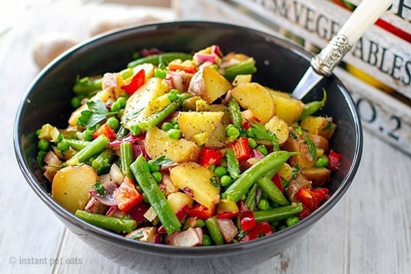 Instant Pot Potato Salad With Tangy Vinaigrette (Vegan, Gluten-Free)