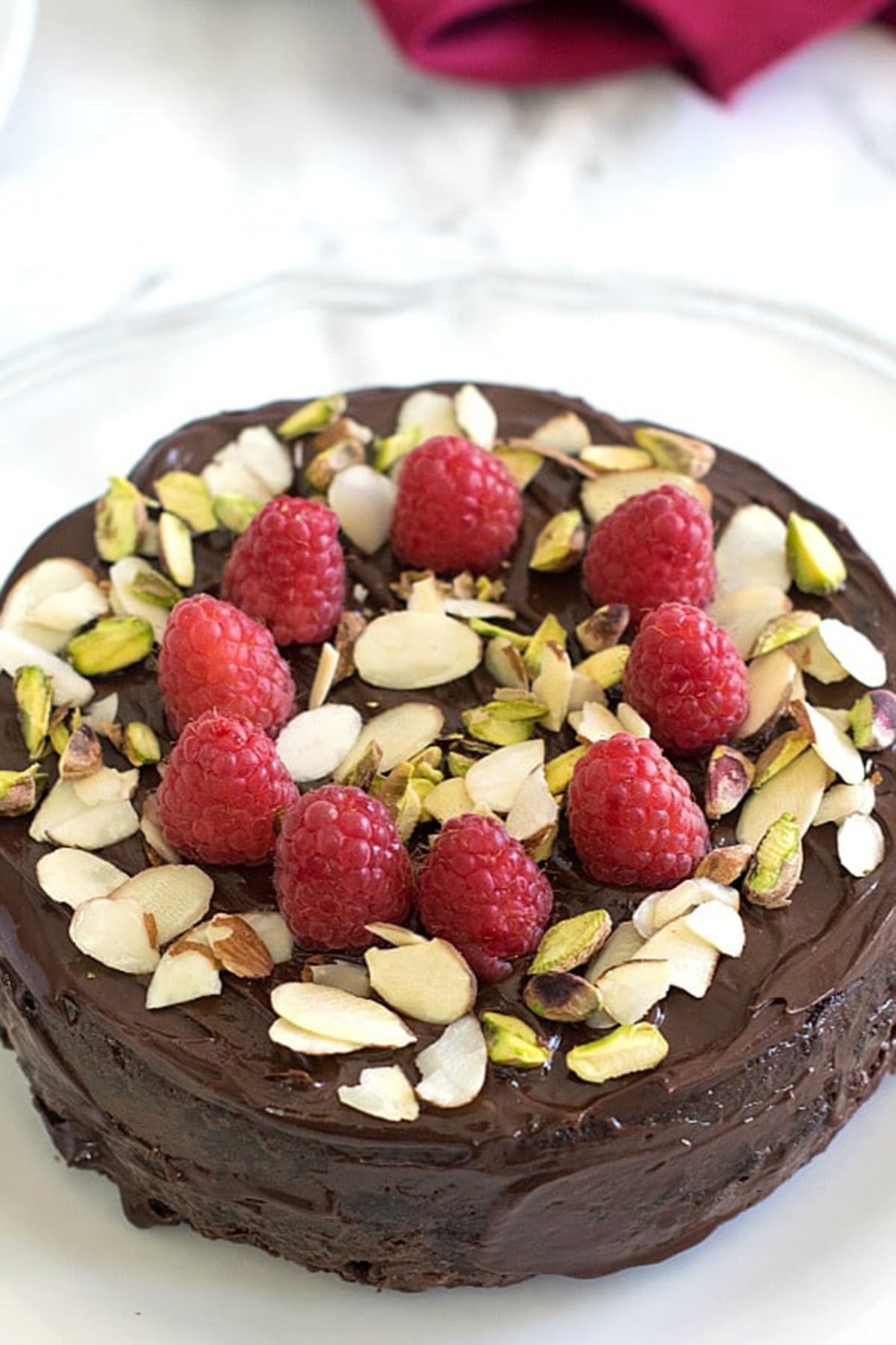 Vegan Instant Pot Chocolate Cake