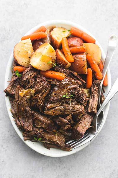 Instant Pot Pot Roast and Potatoes 