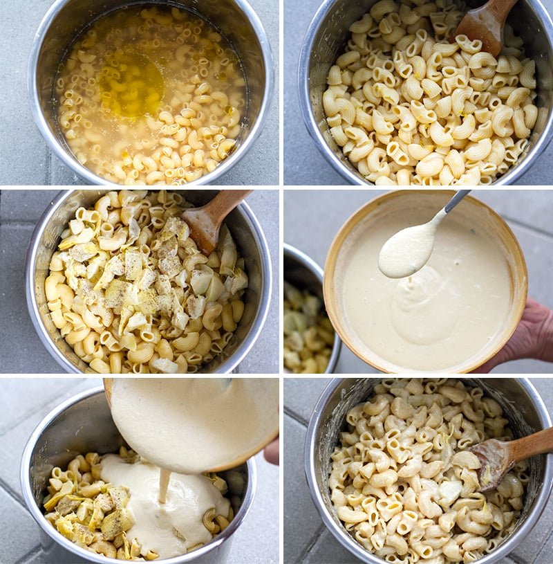 Vegan Macaroni & Cheese With Instant Pot - Step-by-step photos