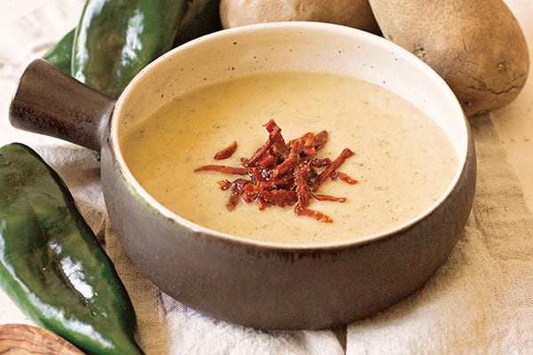 Cookbook Review Amazing Mexican Favorites Poblano Potato Soup