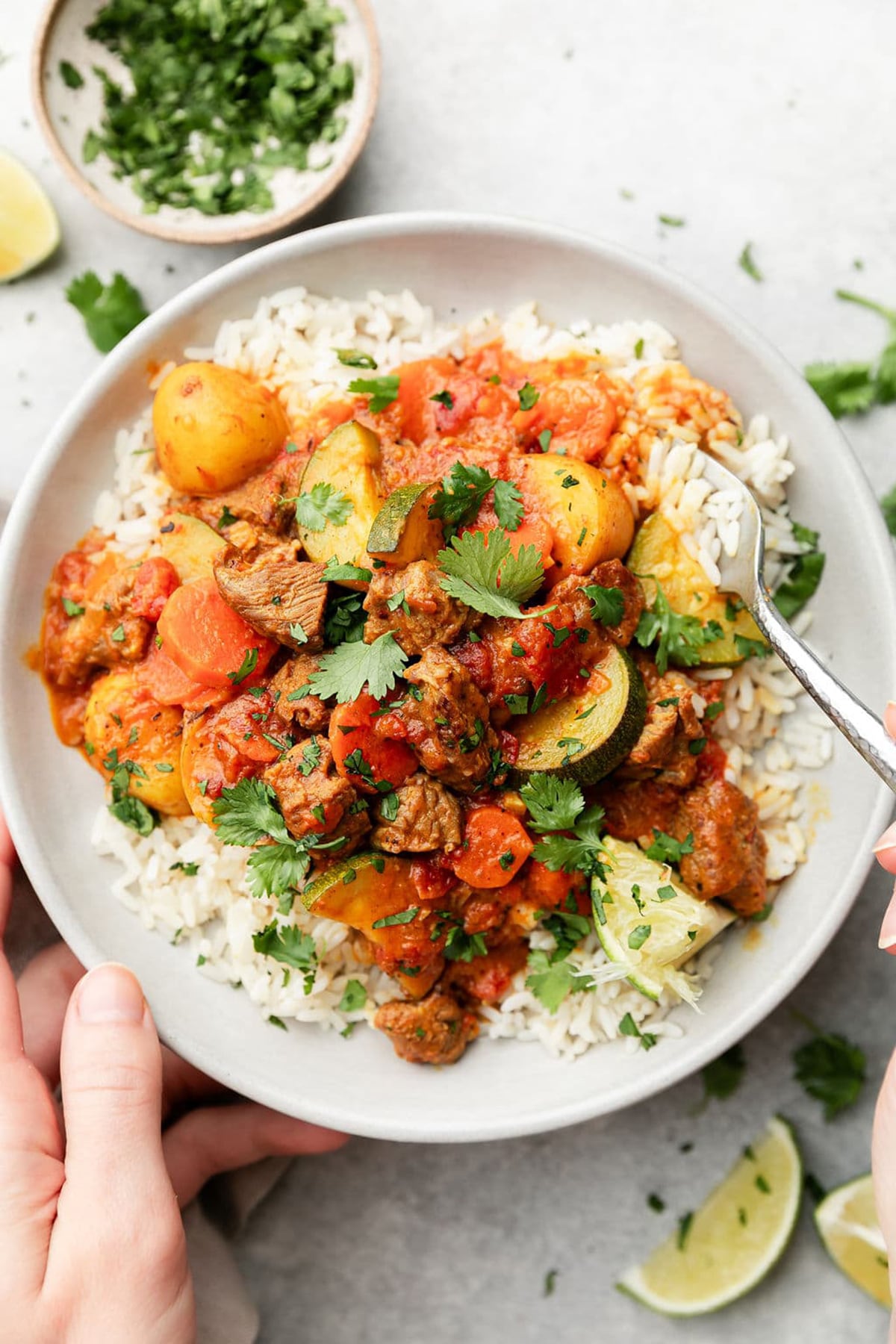 Instant Pot Lamb Curry 