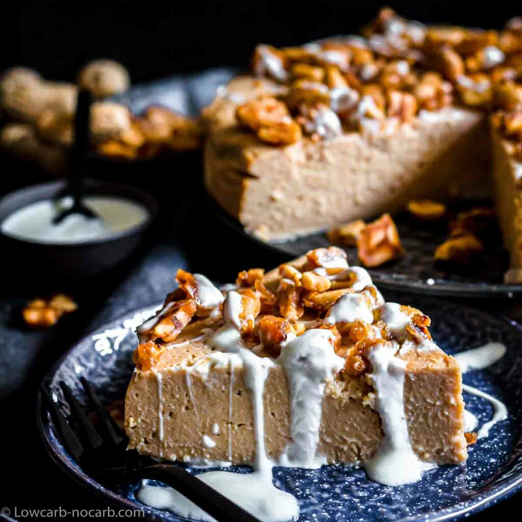 Easy Keto Peanut Butter Cheesecake Instant Pot