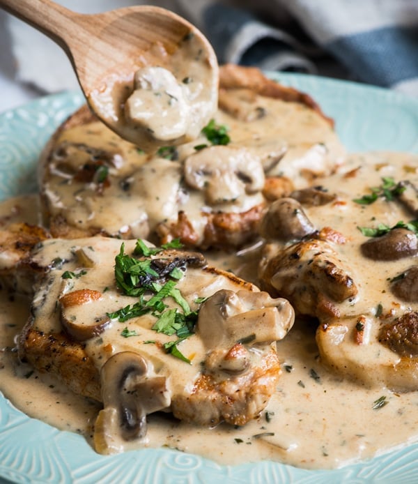 Instant Pot Smothered Pork Chops